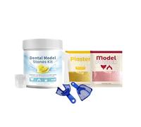 Kit per Modellare i Denti,Con Vassoio, Gesso E Polvere Da Dimostrazione | Strumento Didattico Base Per Modello Di Dente | Per Adulti, Uomini, Donne, Bambini, Studenti, Insegnamento, Dimostrazione E Ed