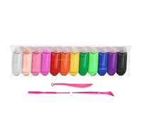 Kit Per Modellare La Pasta, Plastilina per Scultura Multicolore per Bambini, Dido' Colorato Non Aderente, Attività Creative Fatte A Mano Per Casa, Scuola, Ragazze E Adulti