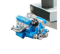 Kit per modellino di motore, statuetta del motore, ornamento da scrivania, creativo in resina, per hobby, esposizione, istruzione, classe, casa, officina, compleanno, lavoro da collezionista