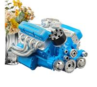 Kit per modellino di motore V8 - Kit meccanico per motore in resina | Giochi educativi di apprendimento, giocattoli scientifici da collezione per l'educazione Stem e l'apprendimento