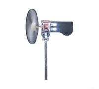 Kit per montaggio per turbina per vento per fai Da Te Scuola | Generatore verticale, per risposta rapida al per vento, silenzioso ed efficiente, diametro 100mm, design compatto