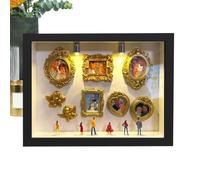 Kit Per Museo Fai-Da-Te Set Decorativo Da Parete Con Interne Per La Tua | Scatole Espositive Museo In Miniatura Per Compleanno, Festa Della Mamma, Soggiorno E Camera Da