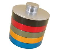 Kit per oliatore per orologi, in lega di alluminio, 5 ripiani, tazza di riparazione per gli appassionati di manutenzione e riparazione, L