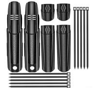 Kit per parafango DH Bici 68-75mm Installazione per facile 4 Fascette | Estensione lunga 57cm, design per robusto, per resistenza agli urti, perfetto per discese ripide e sentieri(2pcs)
