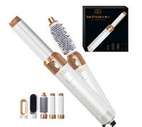 Kit per parrucchieri multifunzionale Air Styling 5 in 1, una macchina per molteplici usi, spazzola per asciugacapelli ionica ad alta velocità da 60.000 giri/min (la tecnologia al plasma protegge i cap