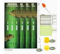 Kit per pesca alla carpa, compatto e portatile, con tutto il necessario per una giornata di pesca di successo (A)
