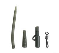 Kit per pesca alla carpa, con 120 parti essenziali, perfetto per una pesca d'acqua dolce efficace (verde)