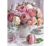 Kit per pittura a diamante - bouquet di rose