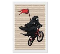 Kit per pittura a mosaico con diamanti con scritta "Reaper Ride or Die Low Rider", per punto croce, decorazione da parete per la casa, 20,3 x 30,5 cm