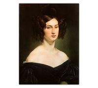 Kit per pittura a mosaico con diamanti Francesco Hayez, ritratto della contessa Luigia Douglas Scotti D Adda fai da te 5D Full Drill Diamond Dots Paintings Picture Arts Home Wall Decor