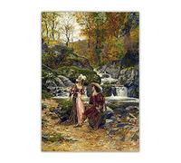 Kit per pittura a mosaico Marie Francois Firmin Girard sulle rive del Sichon Full Drill Diamond Dots Paintings Picture Arts Craft per la decorazione della parete della casa