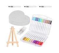 Kit per Pittura a Texture con Schiuma,Set Disegno e Colorazione con Effetto Popcorn Soffice - Set Creativo con Attività Manuali per Bambini e Bambine con Giocattoli Educativi