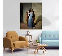 Kit per pittura con diamanti Francesco Hayez Il bacio Full Drill Diamond Dots Paintings Picture Arts Craft per la casa decorazione artistica da parete