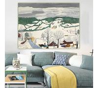 Kit per pittura con diamanti nonna Moses, Anna Maria Robertson, cielo scuro 1953, pittura a puntini diamantati per decorazione artistica da parete per la casa