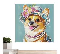 Kit per pittura con gemme, 30 x 30 cm, kit per pittura con perle 3D per adulti, per casa, ufficio, soggiorno, camera da, donne, ragazze, bambini, amanti del mestiere