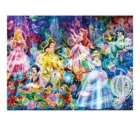 Kit per pittura fai da te 5D con numeri, per adulti e bambini, per pittura su tela con numero, senza cornice, con strass, 30,5 x 40,6 cm (Disney Princess) Disney Princess1