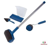 KIT PER PITTURARE RULLO PER VERNICE ANTIGOCCIA PAINT ROLLER PITTURA PARETI MURI