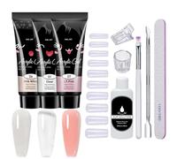 Kit per poli manicure in gel - Lampada UV set di smalto completo | Extension Builder System, Collezione degli strumenti per le per l'applicazione per finitura salon