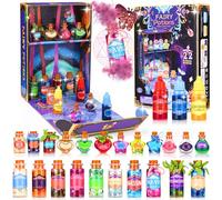 Kit per Pozioni Fatate per Bambini, Kit Pozioni Misteriose Magia, Giochi Creativi con 22 Bottiglie di Pozione Magica, Regali Compleanno Creativi per Bambini e Bambina di età Compresa tra 6 7 8 9 10+
