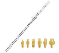 Kit per punte Saldatura Ottone per TS100 936 Durature Kit per | Ottone durevole, 9 forme diverse, incisione precisa, compatibile TS100 936, fai-da-te creativo