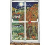 Kit per punto croce contato Bothy Threads "Conker Window", XDD6, 25x36cm