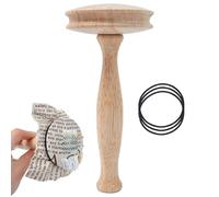 Kit per Rammendo | In Legno Portatile Smontabile - Forniture Per Il Rammendo E La Tessitura,Per Tessitura Lavoro A Maglia Adulti Donne Amanti Artigianato Cappelli Maglioni Sciarpa