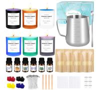 Kit per Realizzare Candele Profumate Fai Da Te, Set Di Candele Fai Da Te Con Fra