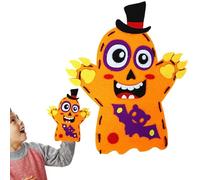 Kit Per Realizzare Marionette A Mano - Tessuto Non Tessuto, Artigianato Di Halloween, Materiale Morbido | Design Di Cartoni Animati, Burattini A Mano, Kit Di Artigianato Artistico Per Bambini, Diverti