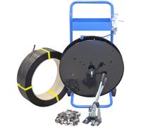 KIT PER REGGIARE PROFESSIONALE COMPLETO DI REGGIA TENDIREGGIA SIGILLI E CARRELLO