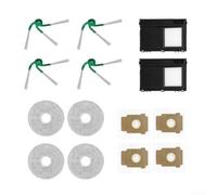 Kit per ricambi per combo 415X Panni per mopa Microfibra Kit(A) | Panni per mopa in microfibra, rimuove sporco ostinato, pavimenti brillanti, materiali per premium, lavabili