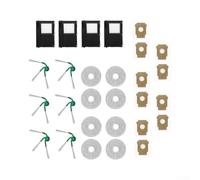 Kit per ricambi per combo 415X Panni per mopa Microfibra Kit(B) | Panni per mopa in microfibra, rimuove sporco ostinato, pavimenti brillanti, materiali per premium, lavabili