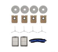 Kit per ricambi Robot per cecotec per conga 15090 per spazzola Filtro(A) | Compatibilità perfetta, include per spazzola rullo, filtri, sacchetti, spazzole laterali, panni mocio