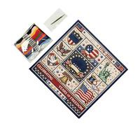 Kit per ricamo - Set per progetti artistici e di cucito per principianti e per hobby, supporto creativo per l'allenamento del punto con funzione di guida del modello, set per ricamo fai da te per donn