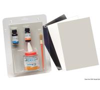 KIT PER RIPARAZIONE GOMMONE BATTELLI IN PVC NERO