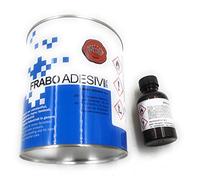 kit per riparazione gommoni neoprene, colla neoprenica+attivatore