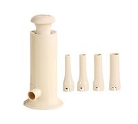 Kit Per Salsicce - Pressa Manuale Per Salsicce Di Carne 24,5 X 11 Cm, Riempitrice Manuale Con 4 Tubi | Strumento Di Riempimento Del Connettore A Imbuto Per Fatta In Casa