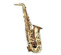 kit per sassofono Prodotto In Giappone Sassofono Contralto Mib Tune Strumento Musicale In Ottone Sax Laccato Oro Con Custodia Bocchino (Color : Light Grey)