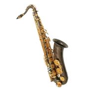kit per sassofono Sassofono B Tenore Bemolle Strumento A Fiato Prestazioni Avanzate Chiavi In oro Nichel Nero Intaglio Completo Del Corpo
