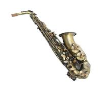 kit per sassofono Sassofono Contralto Corpo In Ottone Superficie In Rame Antico E Sax Piatto Con Bocchino Strumento Musicale