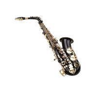 kit per sassofono Sassofono Contralto Mib Vernice In Ottone Sax Mi Bemolle Vernice Nera Lacca Dorata Sax Contralto Con Custodia Accessori Per Sassofono