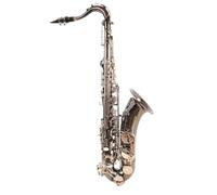 kit per sassofono Sassofono Tenore In Sib Nichel Nero Strumento B Sax Piatto Con Custodia Accessori Per Bocchino (Color : Black nickel)
