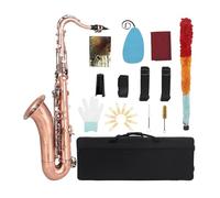 Kit Per Sassofono Tenore In Sib Strumento A Fiato Sassofono In Sib In Ottone Professionale Con Accessori (Color : 02)