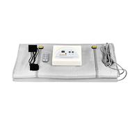 Kit per sauna domestica, Coperta for sauna aggiornata, coperta riscaldante for sauna digita Oxford FIR a 2 zone, perdita di peso moante for il corpo terapia disintossicante belzza antietà(Silver)