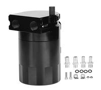 Kit per serbatoio dell'olio, olio catch can, kit universale, 300 ml, in lega di alluminio polacca con deflettore