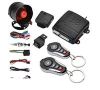 Kit per serratura centralizzata auto universale con telecomando per auto stile 10 con sensore di scossa + scatola di controllo + 2 telecomandi di ricambio per serratura centrale dell'auto