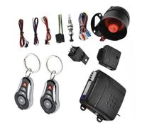 Kit per serratura centralizzata auto universale con telecomando per auto stile 10 con sensore di scossa + scatola di controllo + 2 telecomandi di ricambio per serratura centrale dell'auto