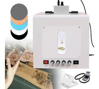 Kit per studio fotografico con scatola luminosa, tenda softbox dimmerabile per riprese di gioielli, kit per scatola luminosa per foto di gioielli con piattaforma girevole elettrica a 360° TB30