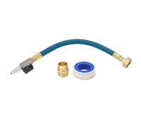Kit per svernamento Spina a collegamento rapido Raccordo per rubinetto tubo da giardino da 3-4 pollici Rimorchio da viaggio per barca per (Blu)