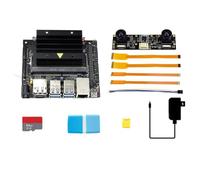 Kit per sviluppatori Jetson Nano B01 Il pacchetto D include la scheda di sviluppo AI, fotocamera stereo binoculare e scheda TF da 64 GB Visione di profondità alimentata da AI