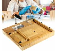 Kit per tagliare il sapone, taglia sapone regolabile in legno con scala di dimensioni e spazio nascosto, perfetto per la creazione di sapone fai da te e artigianato